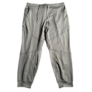 Hylete Mens XXL Flexion Jogger Pants Green Taper Performance Sweatpants Stretch